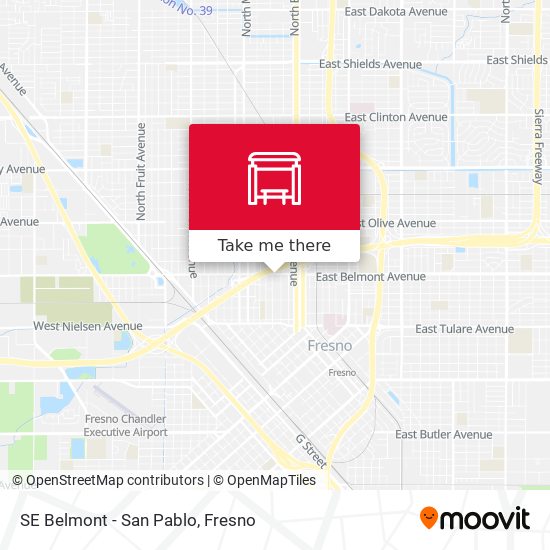 Mapa de SE Belmont - San Pablo