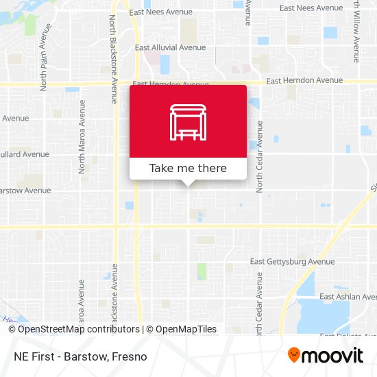 NE First - Barstow map