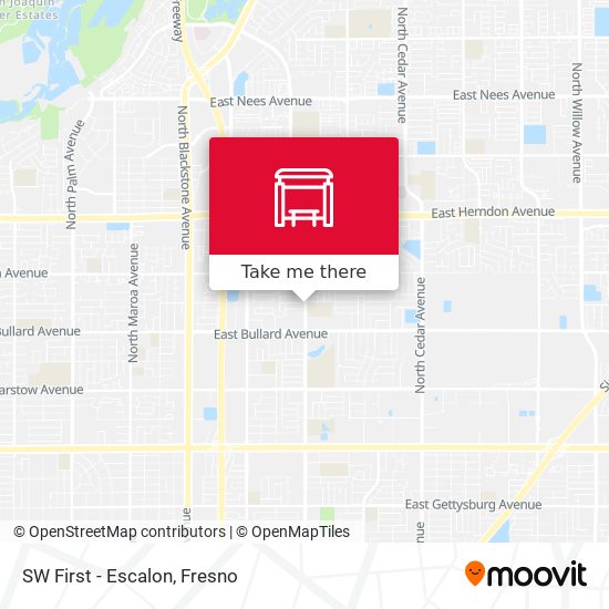 SW First - Escalon map