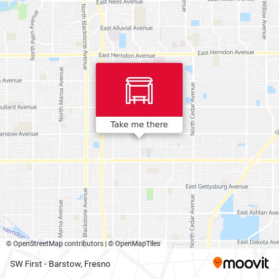 Mapa de SW First - Barstow