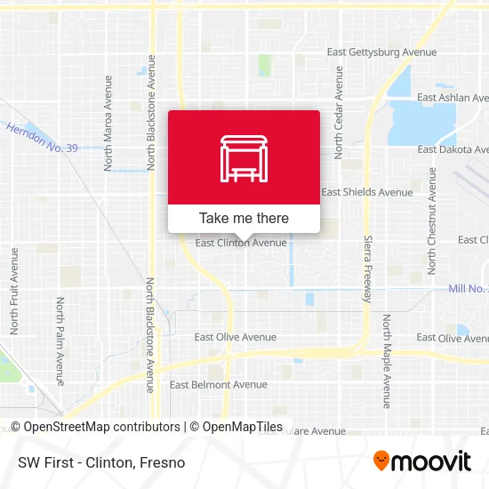 Mapa de SW First - Clinton