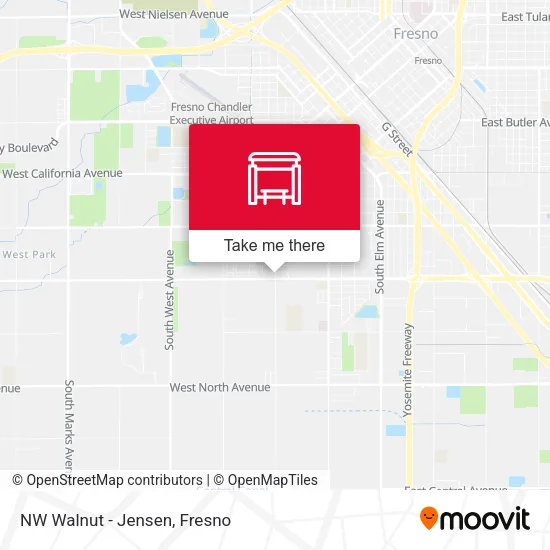 Mapa de NW Walnut - Jensen