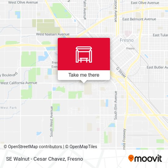 Mapa de SE Walnut - Cesar Chavez