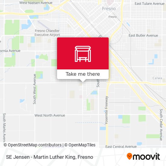 SE Jensen - Martin Luther King map