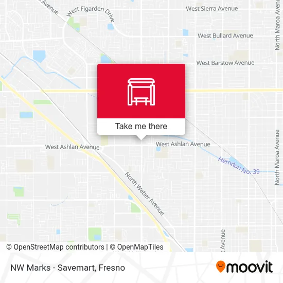 NW Marks - Savemart map