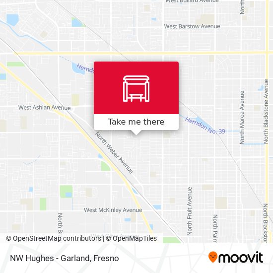 Mapa de NW Hughes - Garland