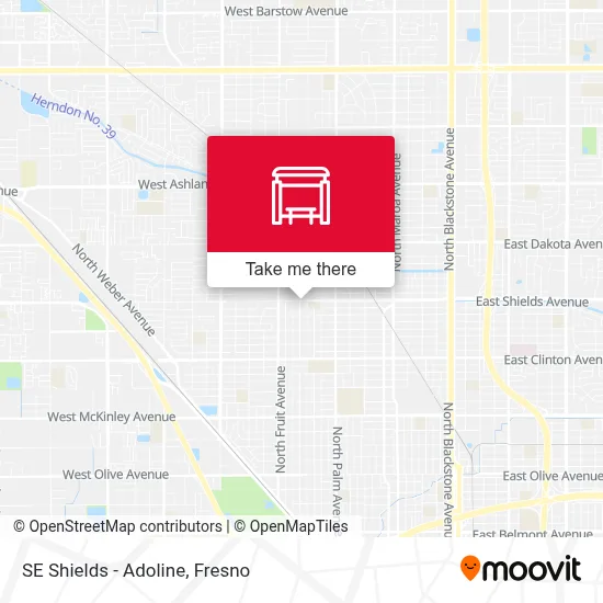 SE Shields - Adoline map