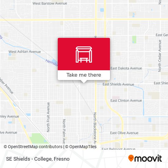 Mapa de SE Shields - College