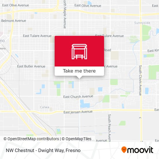 Mapa de NW Chestnut - Dwight Way