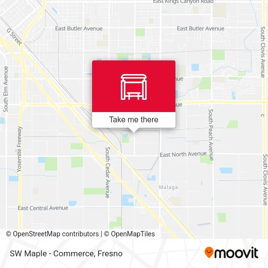 Mapa de SW Maple - Commerce