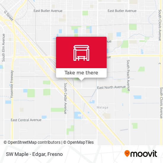 Mapa de SW Maple - Edgar