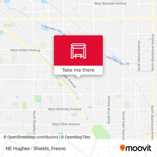 NE Hughes - Shields map