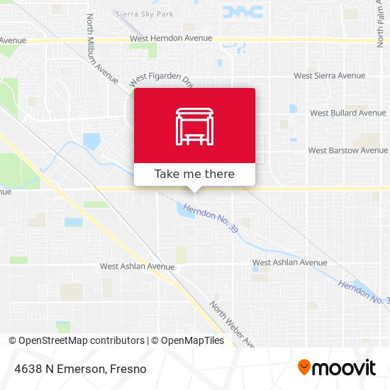 Mapa de 4638 N Emerson