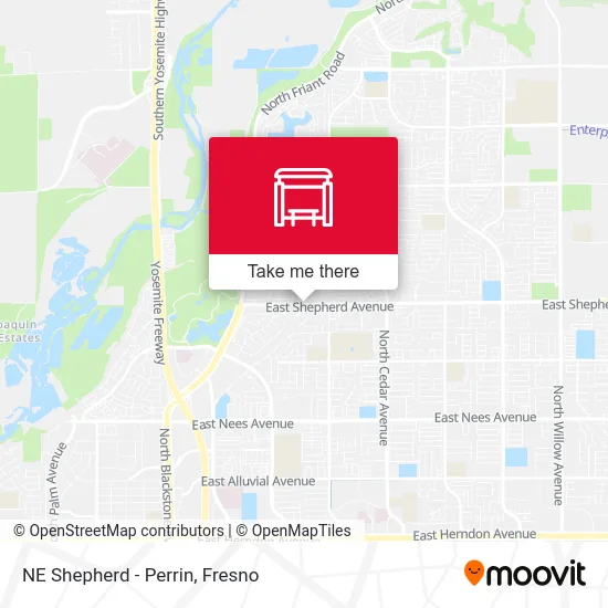 NE Shepherd - Perrin map