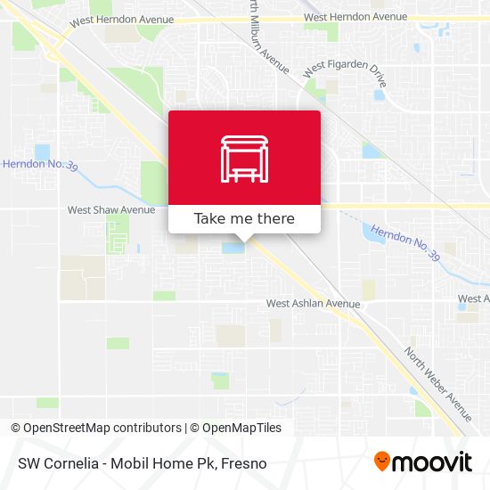 Mapa de SW Cornelia - Mobil Home Pk