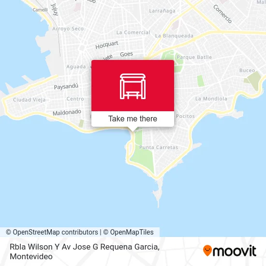 Rbla Wilson Y Av Jose G Requena Garcia map