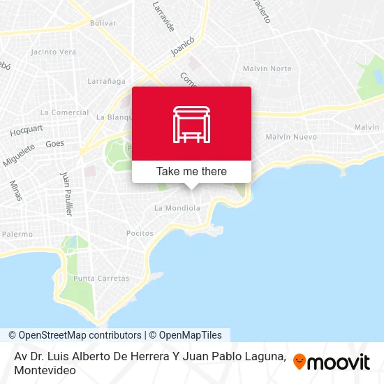 Av  Dr. Luis Alberto De Herrera Y Juan Pablo Laguna map