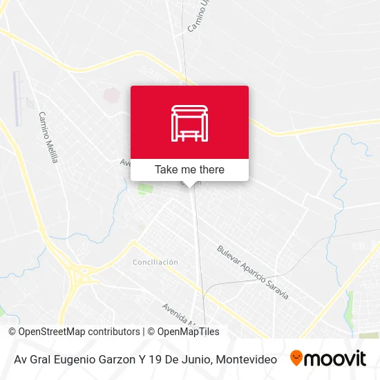 Mapa de Av Gral Eugenio Garzon Y 19 De Junio