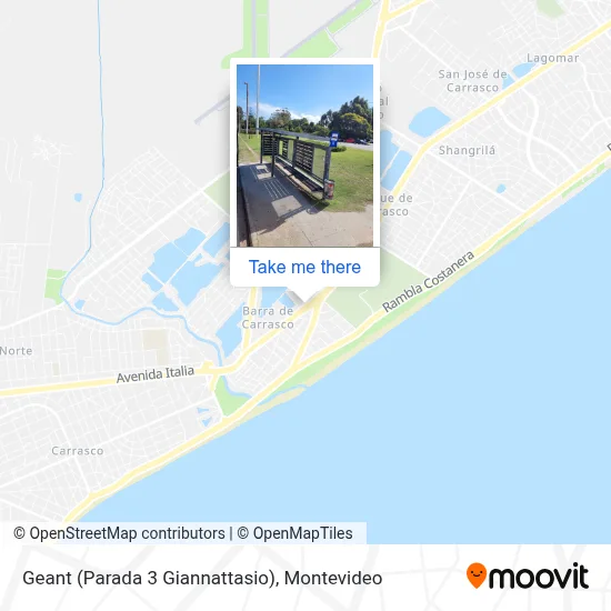 Geant  (Parada 3 Giannattasio) map