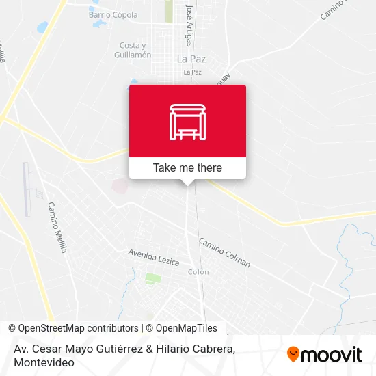 Mapa de Av. Cesar Mayo Gutiérrez & Hilario Cabrera