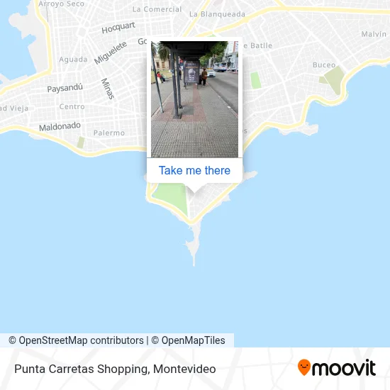 Punta Carretas Shopping map