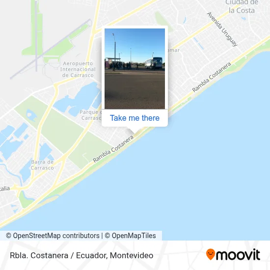 Rbla. Costanera / Ecuador map