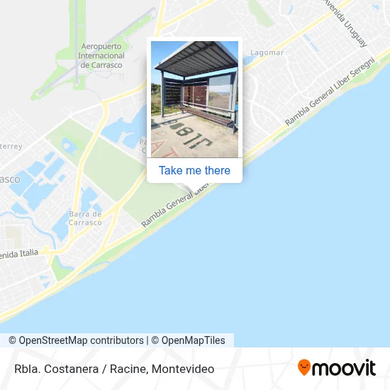 Rbla. Costanera / Racine map