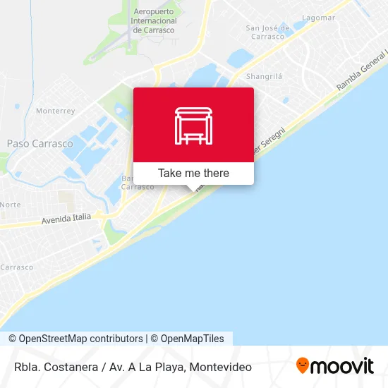 Rbla. Costanera / Av. A La Playa map