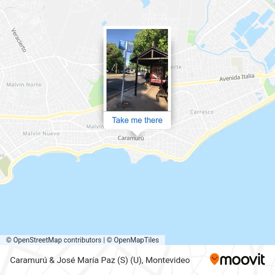 Mapa de Caramurú & José María Paz (S) (U)