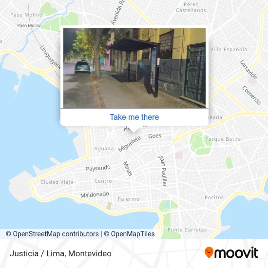 Justicia / Lima map