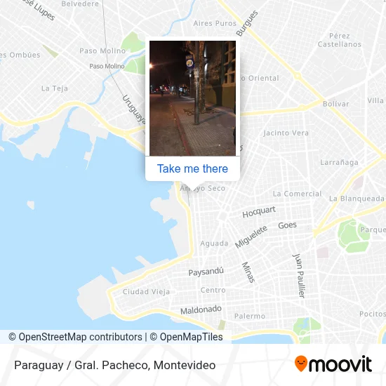 Paraguay / Gral. Pacheco map