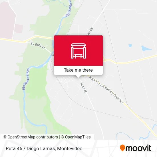 Ruta 46 / Diego Lamas map