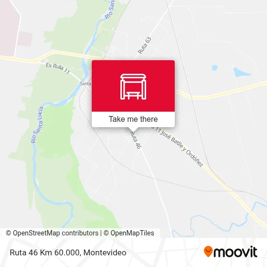 Ruta 46 Km 60.000 map
