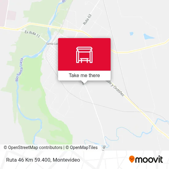 Ruta 46 Km 59.400 map