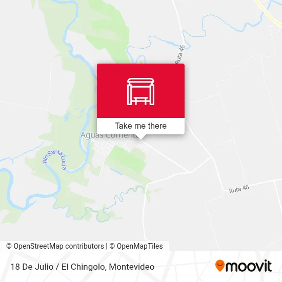 18 De Julio / El Chingolo map