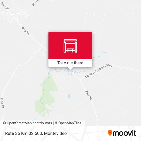 Ruta 36 Km 32.500 map