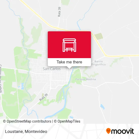 Loustane map