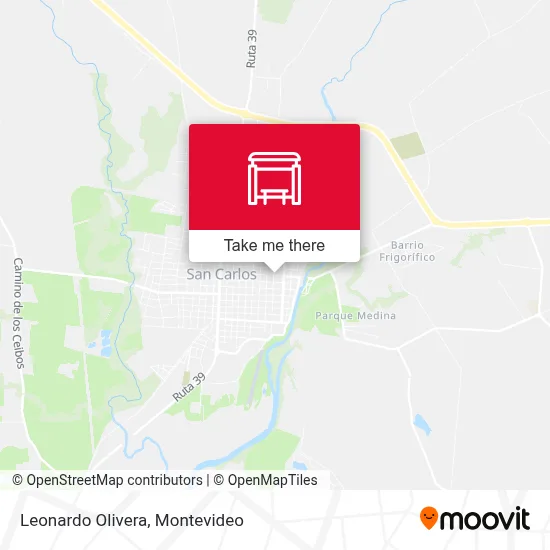 Leonardo Olivera map