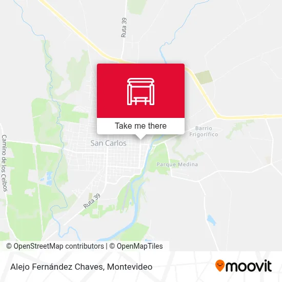 Alejo Fernández Chaves map