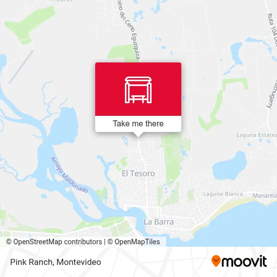 Pink Ranch map