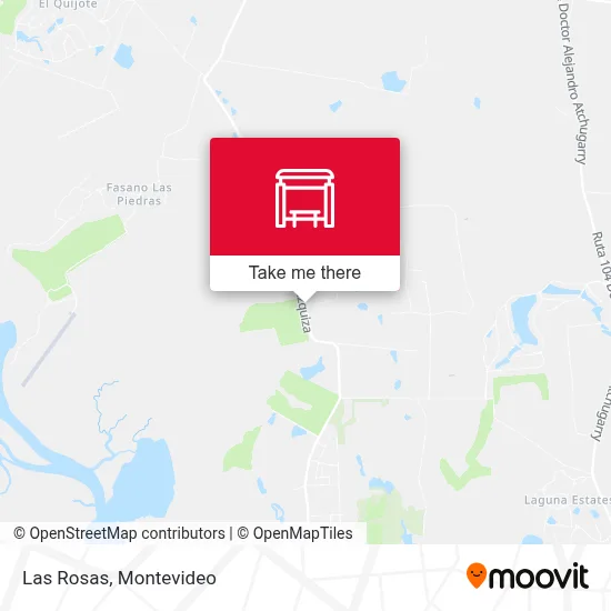 Las Rosas map