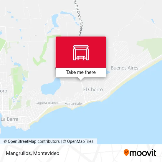 Mangrullos map