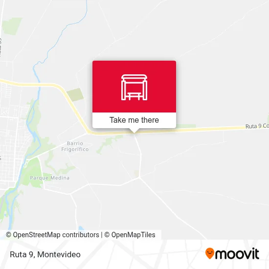 Ruta 9 map