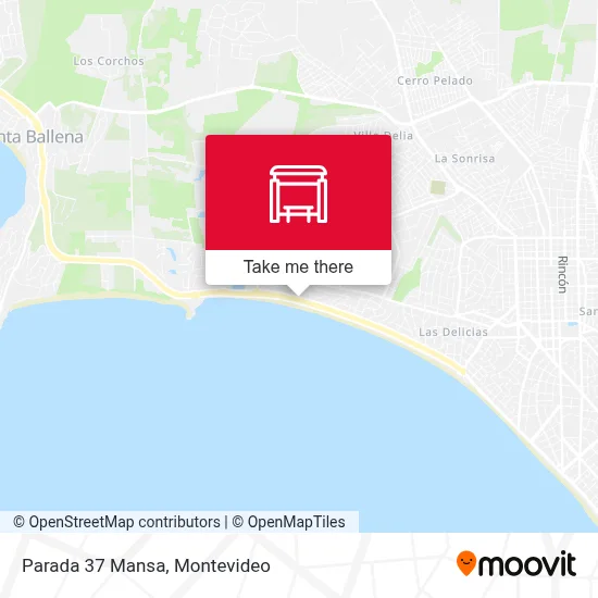 Parada 37 Mansa map