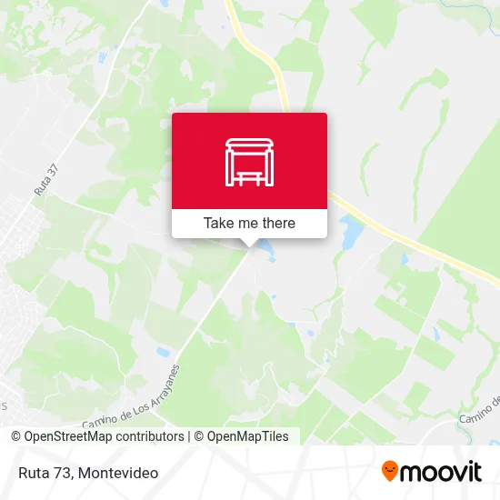 Ruta 73 map