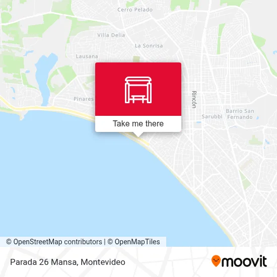 Parada 26 Mansa map