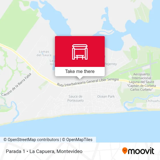 Parada 1 • La Capuera map