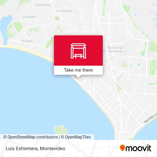 Luis Extremera map