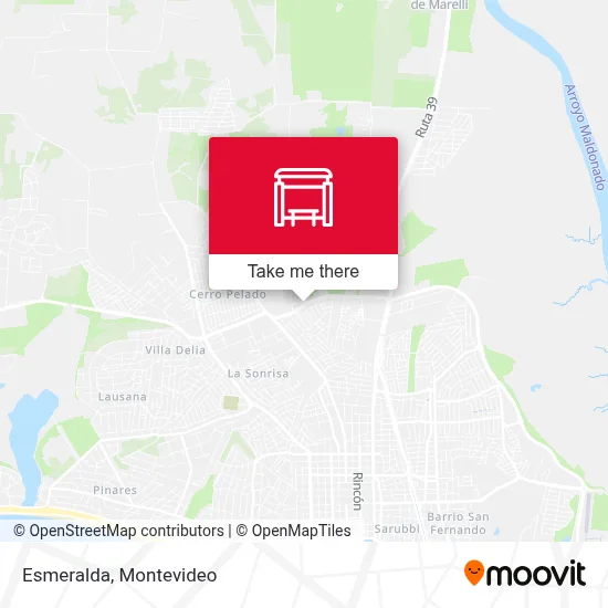 Esmeralda map