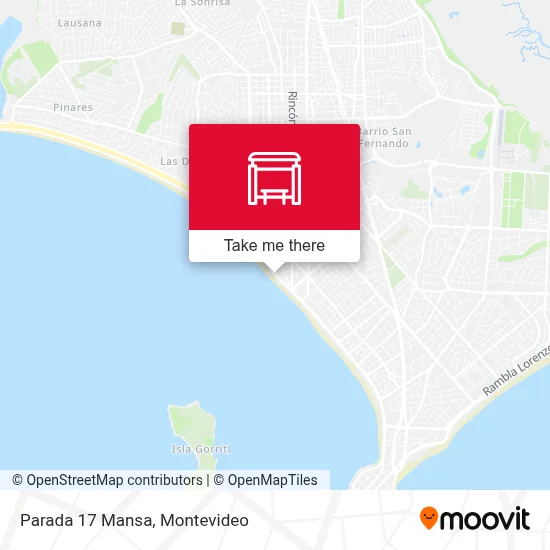 Parada 17 Mansa map